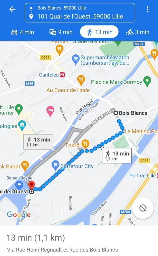 Bateau Peniche - Euratechnologie * Rijsel